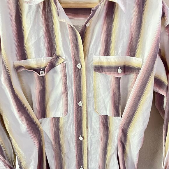 Isabel Marant Etoile Jady Striped Collared Shirt Dress - Picture 9 of 13